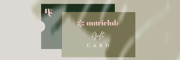 NutriClub Gift Cards