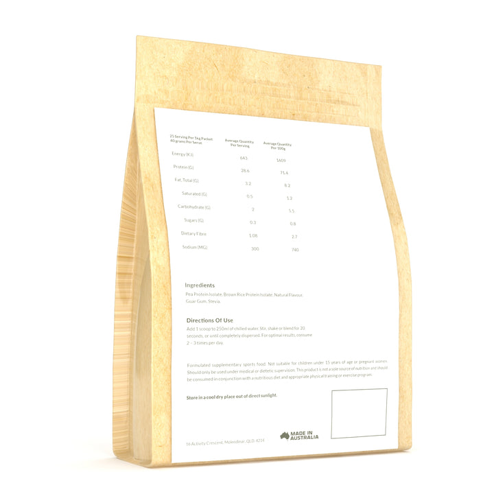 Vegan Plant Based Protein Powder Supplement