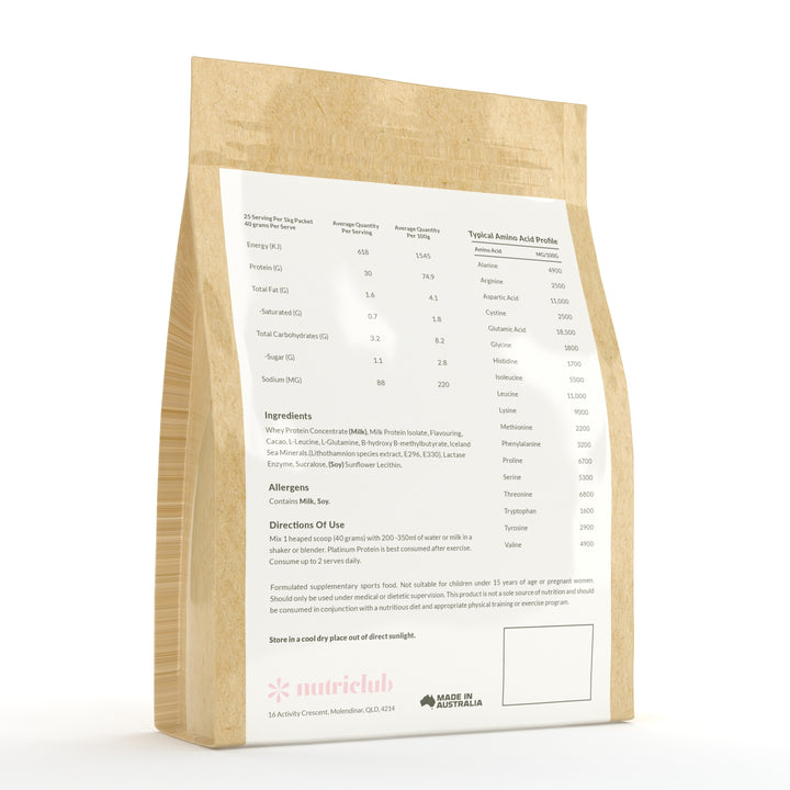 Lactose Free Protein Powder Supplement